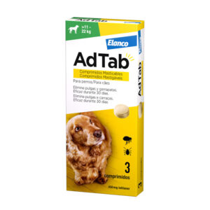 AdTab Pastilla Masticable Antiparasitaria para Perros - Imagen 5
