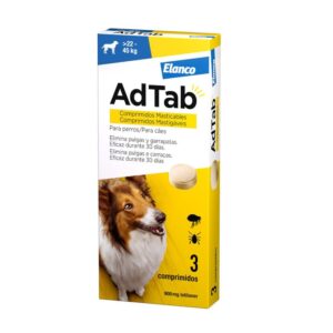 AdTab Pastilla Masticable Antiparasitaria para Perros - Imagen 6